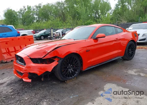 2016 Ford Mustang Gt Premium из США, поврежденный, VIN 1FA6P8CF1G5227818
